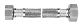 FERRO Wężyk przyłączeniowy w oplocie GW 1/2 cala x 1/2 cala 80 cm PWS7 #2