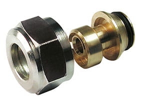WAVIN Złączka przyłączeniowa z pierścieniem 17x3/4" 4080109