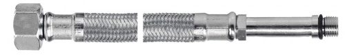 FERRO  Wężyk w oplocie M10x3/8"- 35 D WBS13