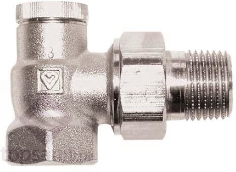 HERZ Zawór grzejnikowy powrotny prosty  RL-1, 1/2" 1372441