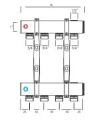 TADline Altech ALT_RS-5N O.PEX-Rozdzielacz 5-obwodowy z nyplami ALTH-951409 #2