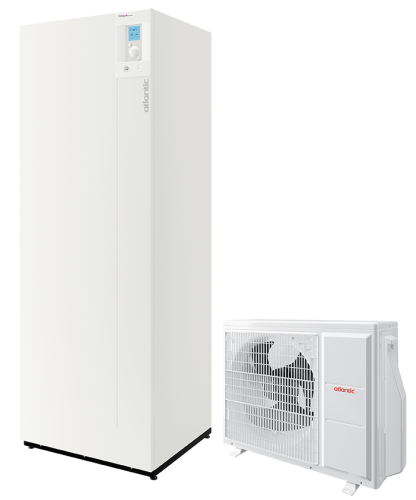 Atlantic Extensa AI R32 8kW Pompa ciepła do c.w.u. i c.o. sterowana przy użyciu aplikacji Cozytouch 526153