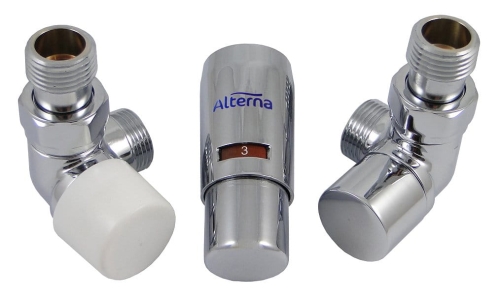 TADline Zestaw grzejnikowy termostatyczny osiowy Elegant ALTN-914674