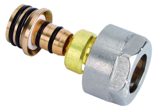 TADline Złączka zaciskowa do rur Pex GW 3/4” × 16 mm × 2 mm – 2 szt. ALTH-943099