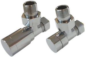 TADline Zestaw dekoracyjny zaworów grzejnikowych ze złączką ze złączką PEX(GW M 22x1,5 – 16x2) ALTN-980233