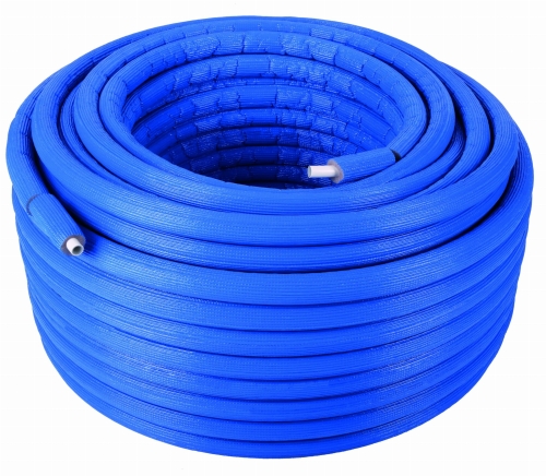 TADline Altech Rura PERT-AL-PE ?16 mm w warstwie izolacyjnej 9 mm niebieskiej krążek 50m ALTH-172599