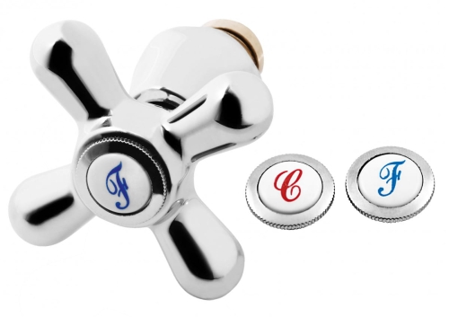 FERRO Retro Pokrętło z głowicą do baterii P21