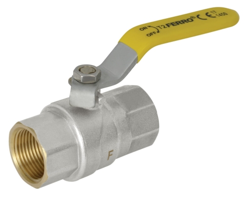 FERRO Zawór kulowy gazowy GW-GW typ G61 DN20 (3/4") KGN2