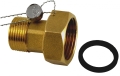 FERRO Półśrubunek mosiężny do wodomierza 1" (25) SG13 #1