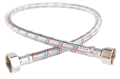 FERRO Wężyk przyłączeniowy w oplocie GW 1/2 cala x 3/8 cala 80 cm PWS86 #1