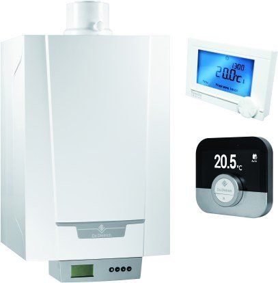 DE DIETRICH MCR3 Evo 35T Kocioł gazowy kondensacyjny jednofunkcyjny 35kW + termostat iSense 7716671IS