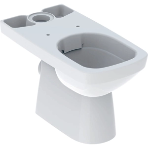 GEBERIT Selnova Square Rimfree Miska kompaktowa lejowa prostokątna odpływ  poziomy 501.563.01.7
