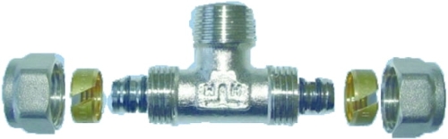 TADline Trójnik skręcany 20x3/4" GZ wkład aluminiowy ALTH-200760