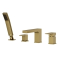 VALVEX ARS Bateria wannowa 4-otworowa stojąca brushed gold 2420570 #1