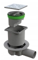 BONOMINI EAST DRAIN Wpust podłogowy poziomy z zaworem antyzapachowym 6020AR10B2 #1