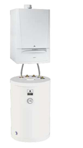 DE DIETRICH Evodens Kocioł gazowy z zasobnikiem AMC 25/SRK 100 7689096100