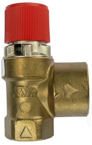 SYR-HUSTY 1915 Zawór bezpieczeństwa DN15 (1/2") 1,5bar 1915.15.154