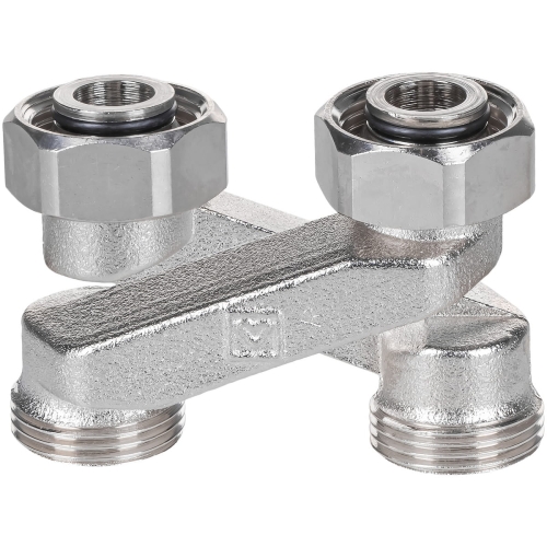 HERZ  Przyłącze krzyżakowe G 3/4" do rozstawu rur 50 mm 1300434