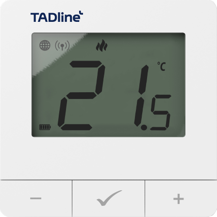 TADline Regulator pokojowy tygodniowy internetowy bezprzewodowy WiFi biały ALTH-362461