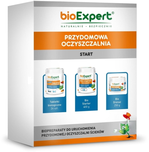 BIOARCUS  Zestaw startowy do nowych przydomowych oczyszczalni ścieków Z1 POŚ