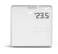 TECH STEROWNIKI Regulator pokojowy R-10B dwustanowy, przewodowy, biały WG.11.0280 #1