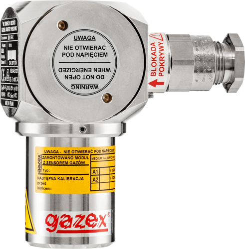 GAZEX Detektor gazu ziemnego metanu 10/30% wymienny sensor DEX-12/N