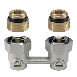 HONEYWELL Zawór grzejnikowy powrotny 1/2 x 3/4 GZ kątowy V2495EY015A