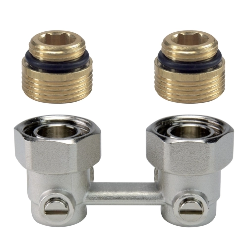 HONEYWELL Zawór grzejnikowy powrotny 1/2 x 3/4 GZ kątowy V2495EY015A
