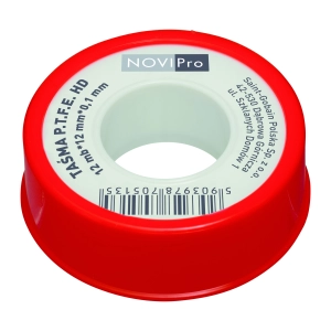 TADLINE PTFE HD Taśma teflonowa 0,1x12 mm/12 m NOVI-202864