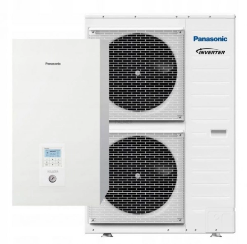 PANASONIC Aquarea T-CAP Pompa ciepła do C.W.U. i C.O. powietrze/woda jednostka zewnętrzna 9kW WH-UX09HE8