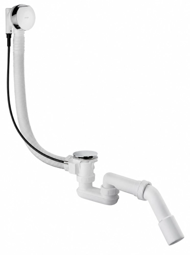 KLUDI ZESTAW ODPŁYWOWO-PRZELEWOWY 6/4" G 1 1/2" ROTEXA CHROM 2130005N-00 
