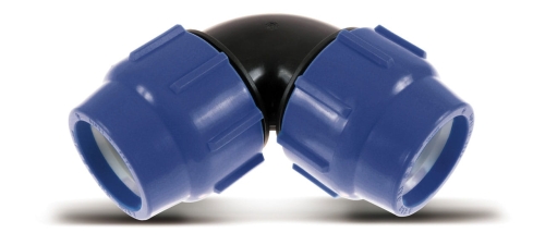 WAVIN Kolano zaciskowe PE 50x90°  4027734