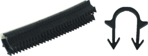 Klipsy/spinki do rur do takera plastikowe 250szt/op L=60mm ALTH-970649