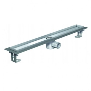 ACO Showerdrain Odpływ prysznicowy 84x700mm, EXCLUSIVE bez rusztu, kołnierz piaskowany 0153.73.36 PROMOCJA1