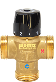 WOMIX MIX THERM Zawór termostatyczny mieszający 1" 601212