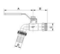 ARCO SENA Zawór czerpalny 3/4" ZZ 155104 #2