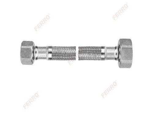 FERRO  Wężyk w oplocie  1/2"x3/4"- 30 PWS711